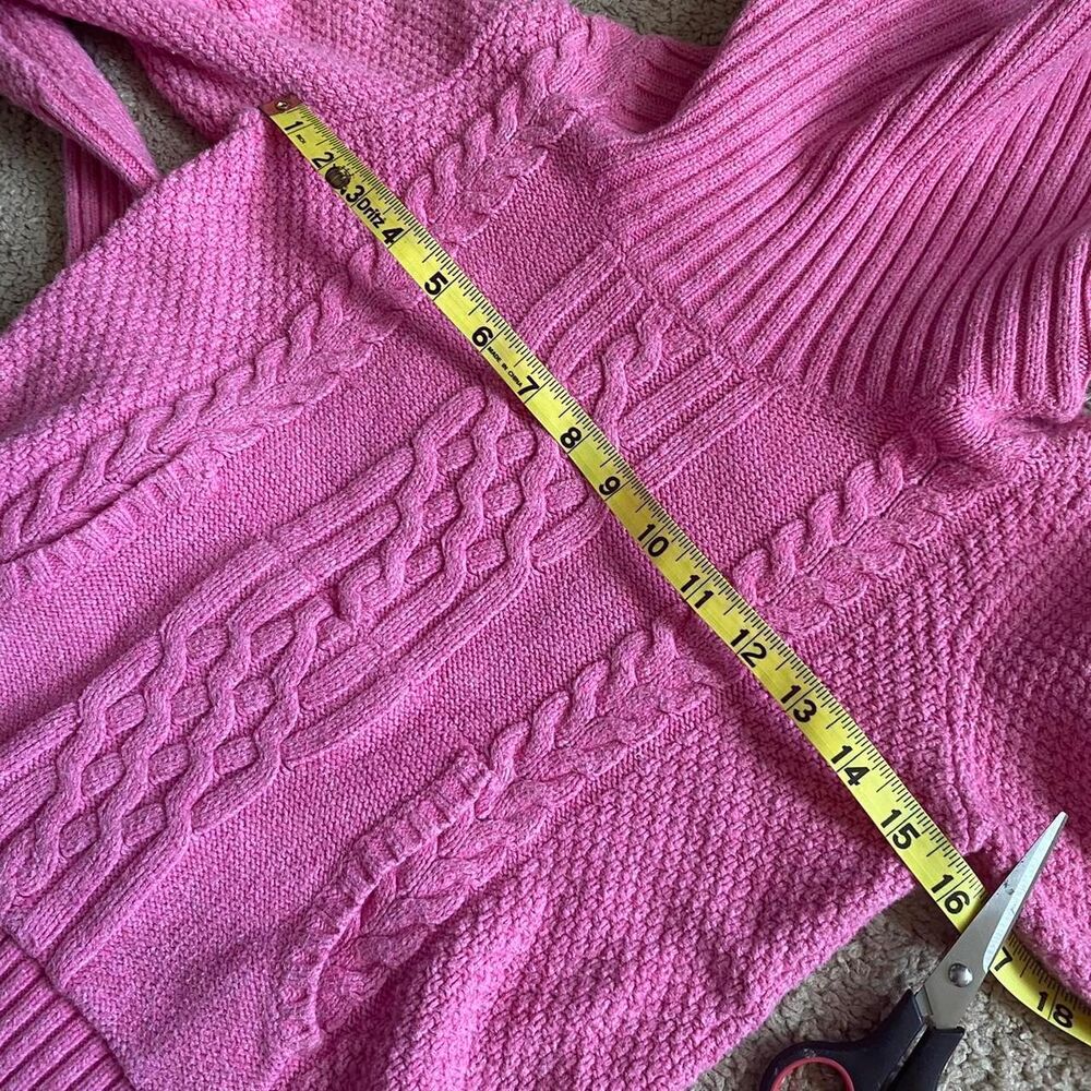 Y2K 2008 Pink Old Navy Turtleneck Sweater - Picture 5 of 6